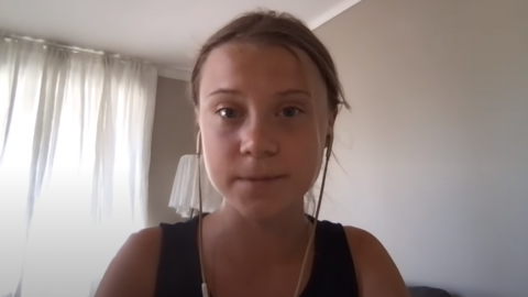 Greta Thunberg liest der Politik die Leviten