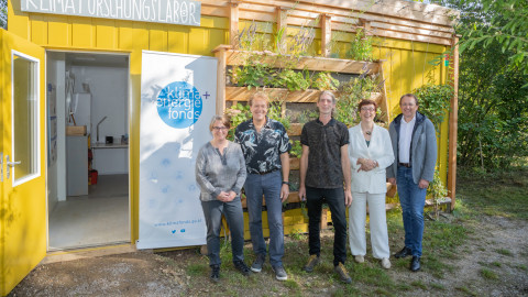 Kinder Klimaforschungslabor im Sonnenpark in St. Pölten eröffnet