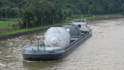 Binnenschifffahrt für Sondertransporte